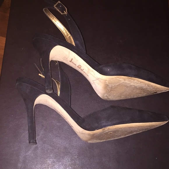 Same Edelman Black Suede, Size 7 - Picture 2 of 2